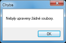 Nebyly upraveny žádné soubory.