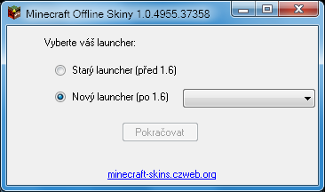 Vyberte váš launcher:
