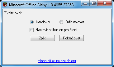 Zvolte akci: